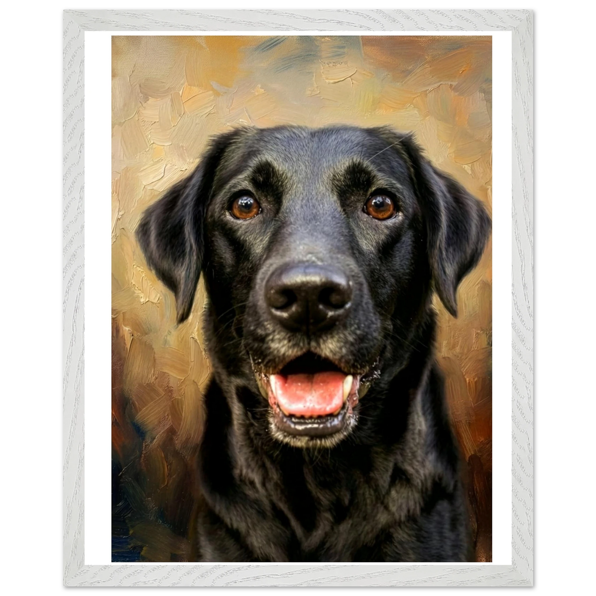 Premium Framed Custom Pet Portrait