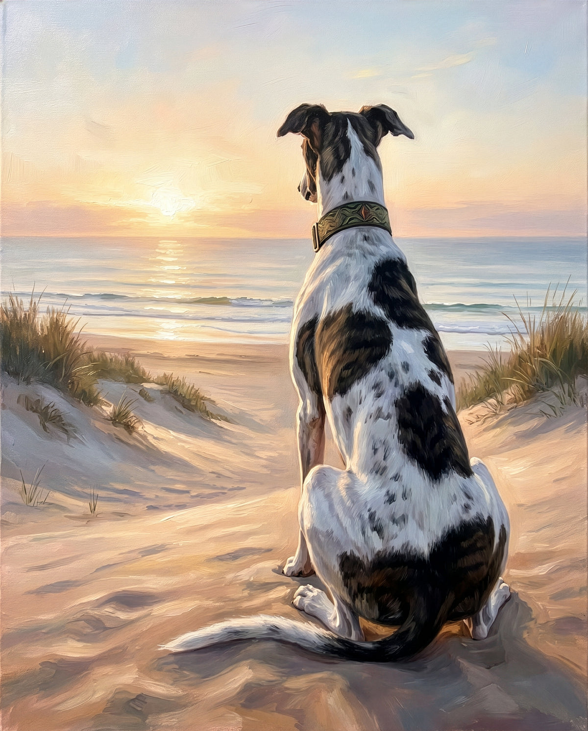 Memorial Custom Pet Portrait